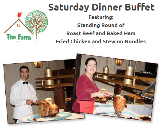 The Farm Sat Dinner Buffet 